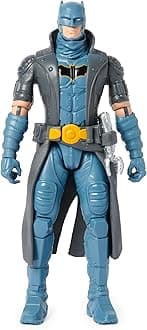 Batman S7 Action Figure, 30 cm Tall, Fully Articulated for Exciting Adventures and Action Packed Stunts, Toy for Children Aged 4 and Above, Original Comic Design